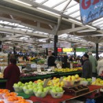 Leicester Market during the day