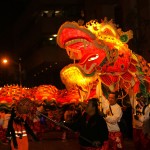 chinese dragon in show